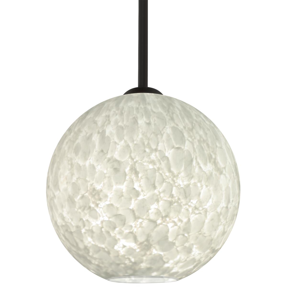 Besa Lighting 1TT-COCO819-LED-BK Coco 8 LED Black Stem Pendant Ceiling Light
