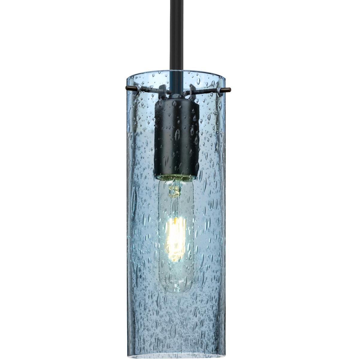 Besa Lighting 1TT-JUNI10BL-BK Juni 10 1 Light Black Cord Pendant Ceiling Light
