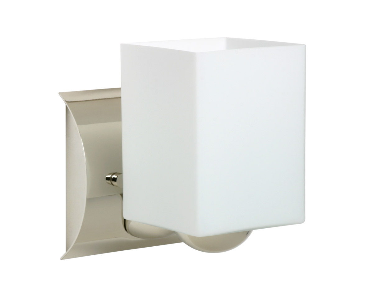 Besa Lighting 1WZ-449807-CR Rise 1 Light 5 inch Chrome Mini Sconce Wall Light in Incandescent