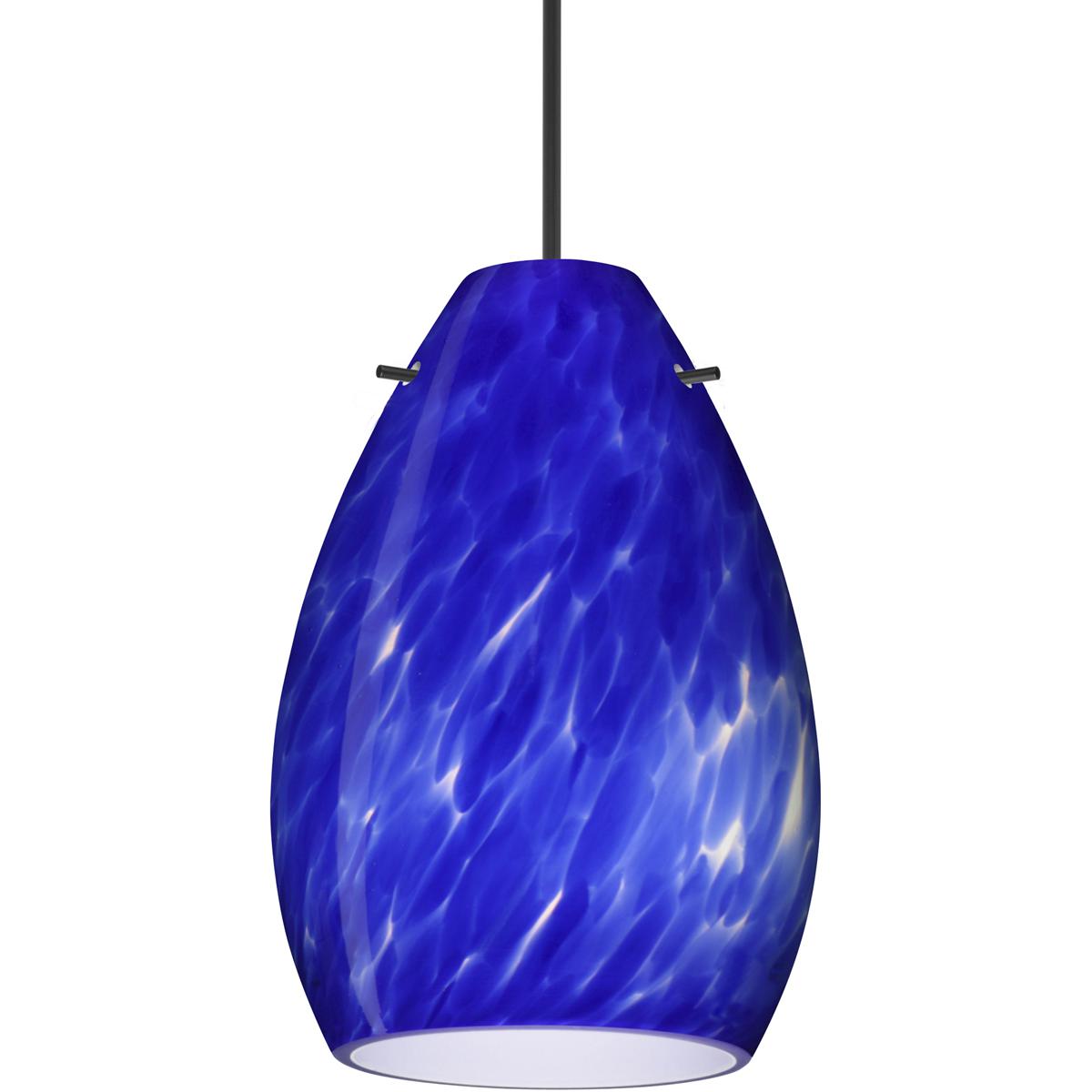 Besa Lighting 1XT-171386-LED-BK Pera 6 LED Black Cord Pendant Ceiling Light