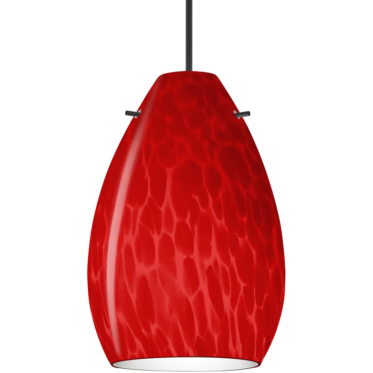 Besa Lighting 1XT-1713RC-LED-BK Pera 6 LED Black Cord Pendant Ceiling Light