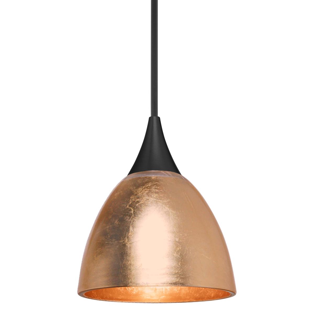 Besa Lighting 1XT-1758CF-LED-BK Divi LED Black Cord Pendant Ceiling Light