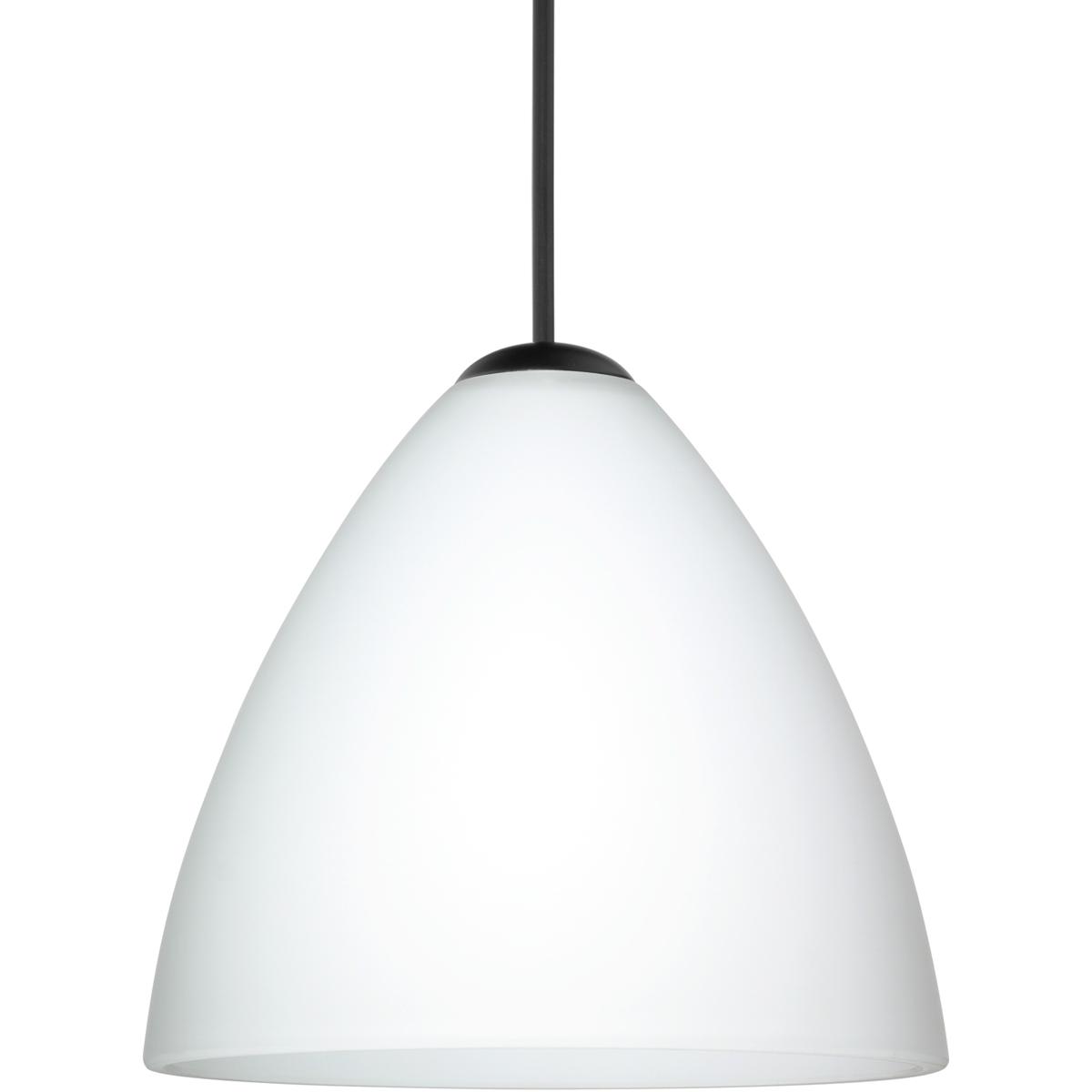 Besa Lighting 1XT-177907-LED-BK Mia LED Black Cord Pendant Ceiling Light
