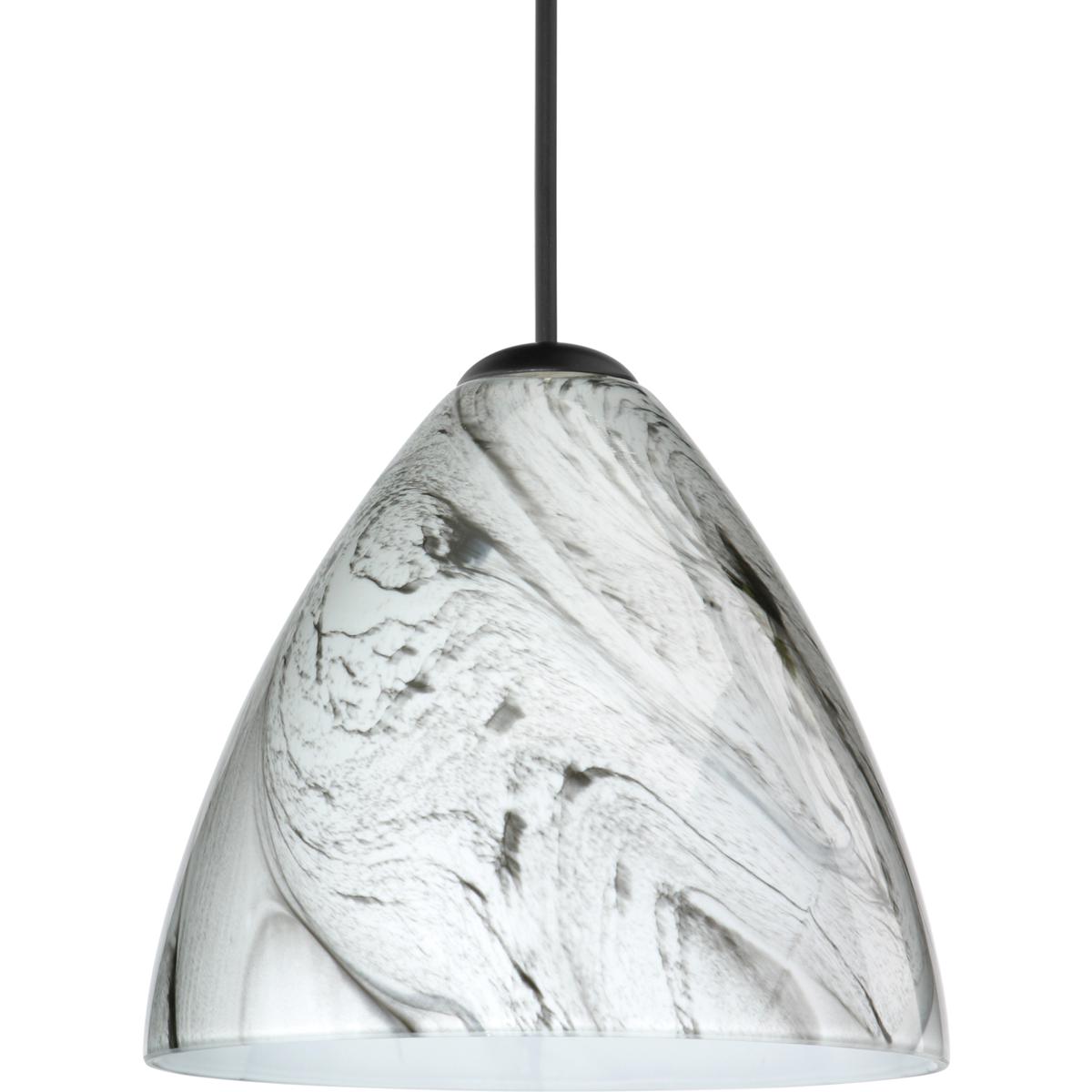 Besa Lighting 1XT-1779MG-LED-BK Mia LED Black Cord Pendant Ceiling Light