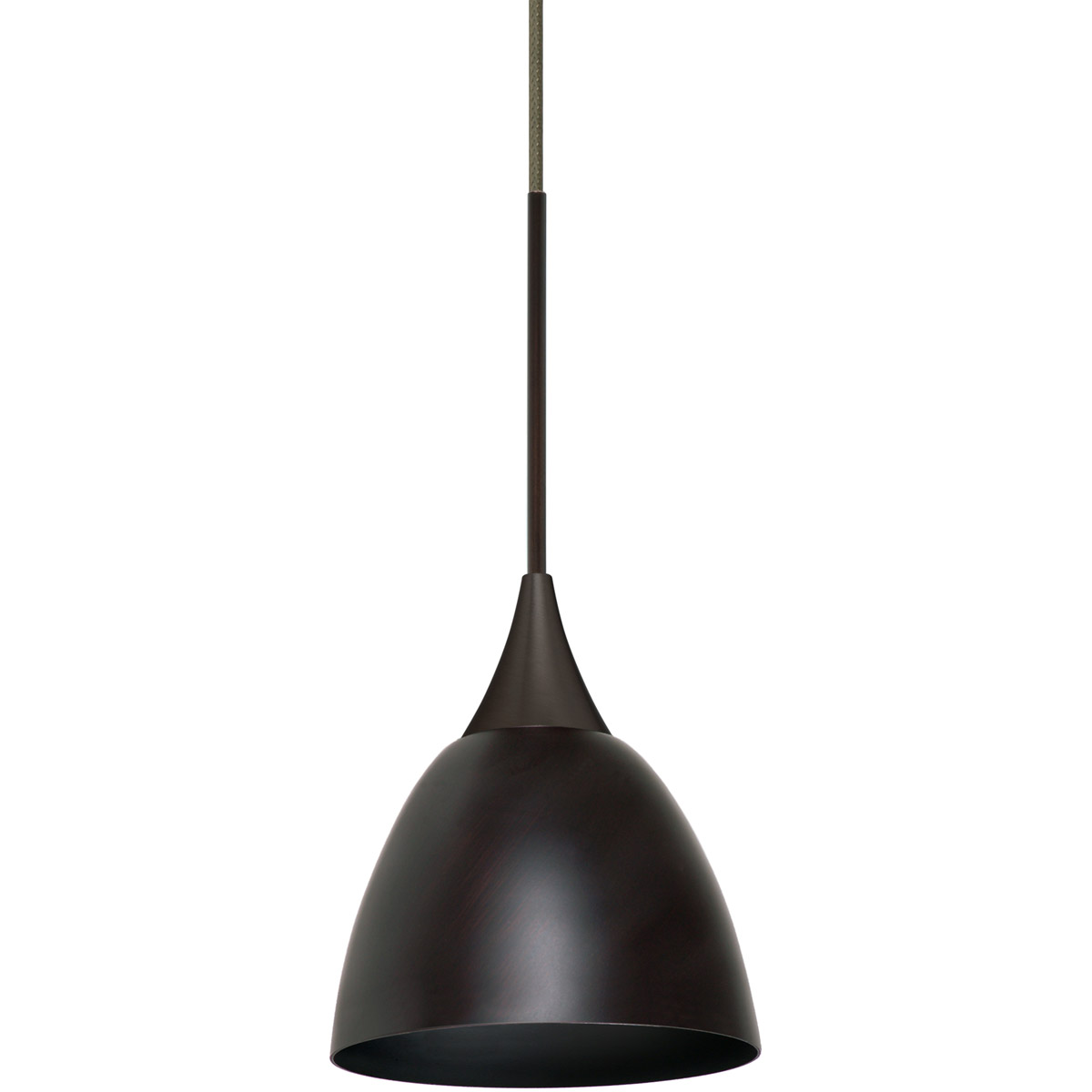 Besa Lighting 1XT-1858MB-LED-BR Divi LED Bronze Cord Pendant Ceiling Light