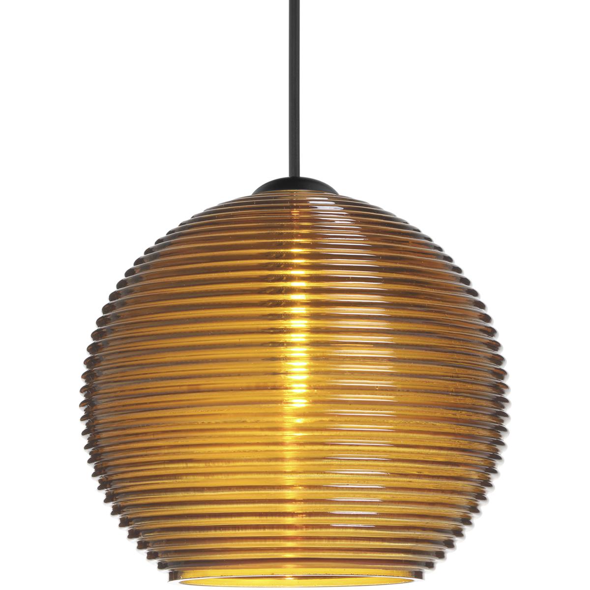 Besa Lighting 1XT-461582-BK Kristall 6 1 Light Black Cord Pendant Ceiling Light