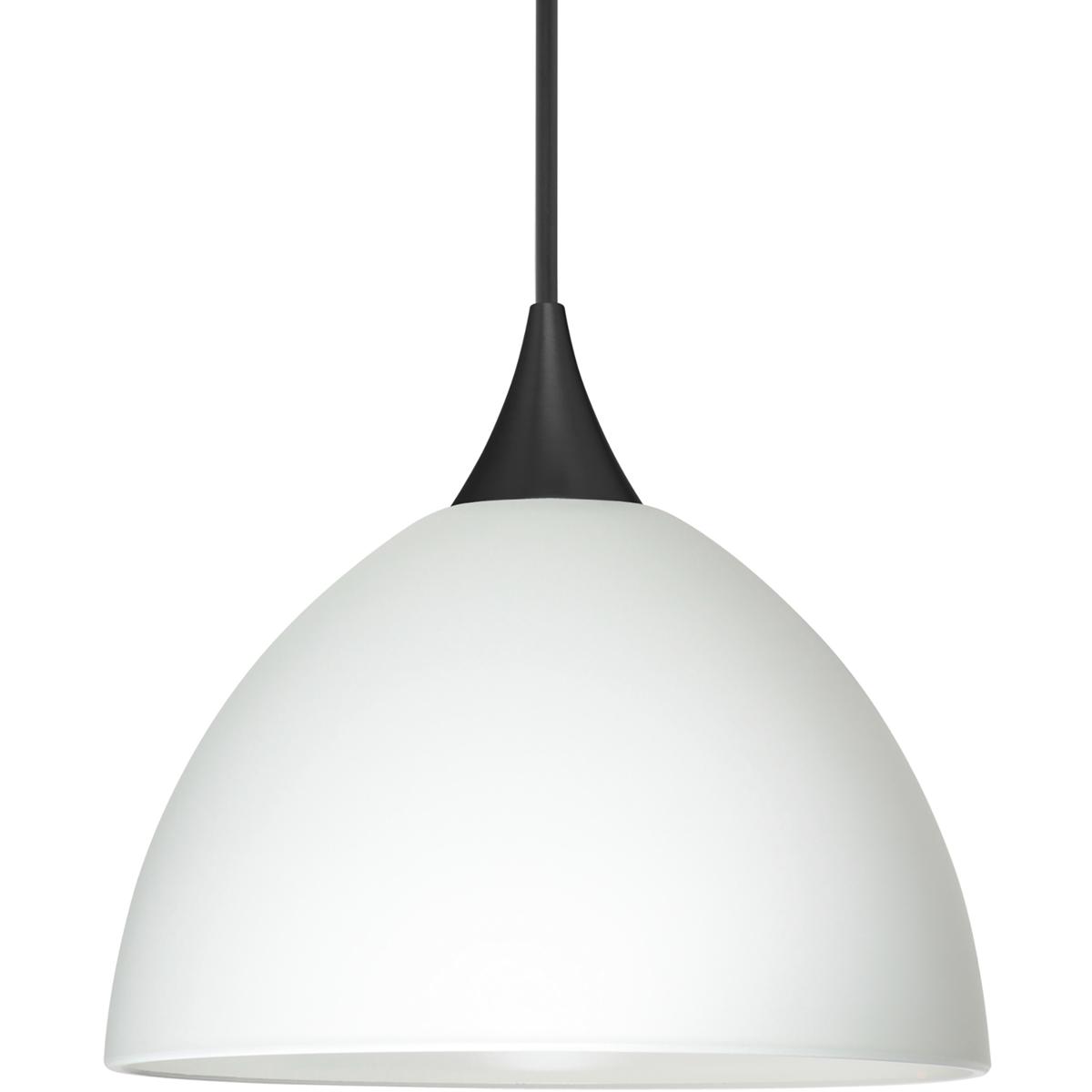 Besa Lighting 1XT-467907-LED-BK Brella LED Black Cord Pendant Ceiling Light