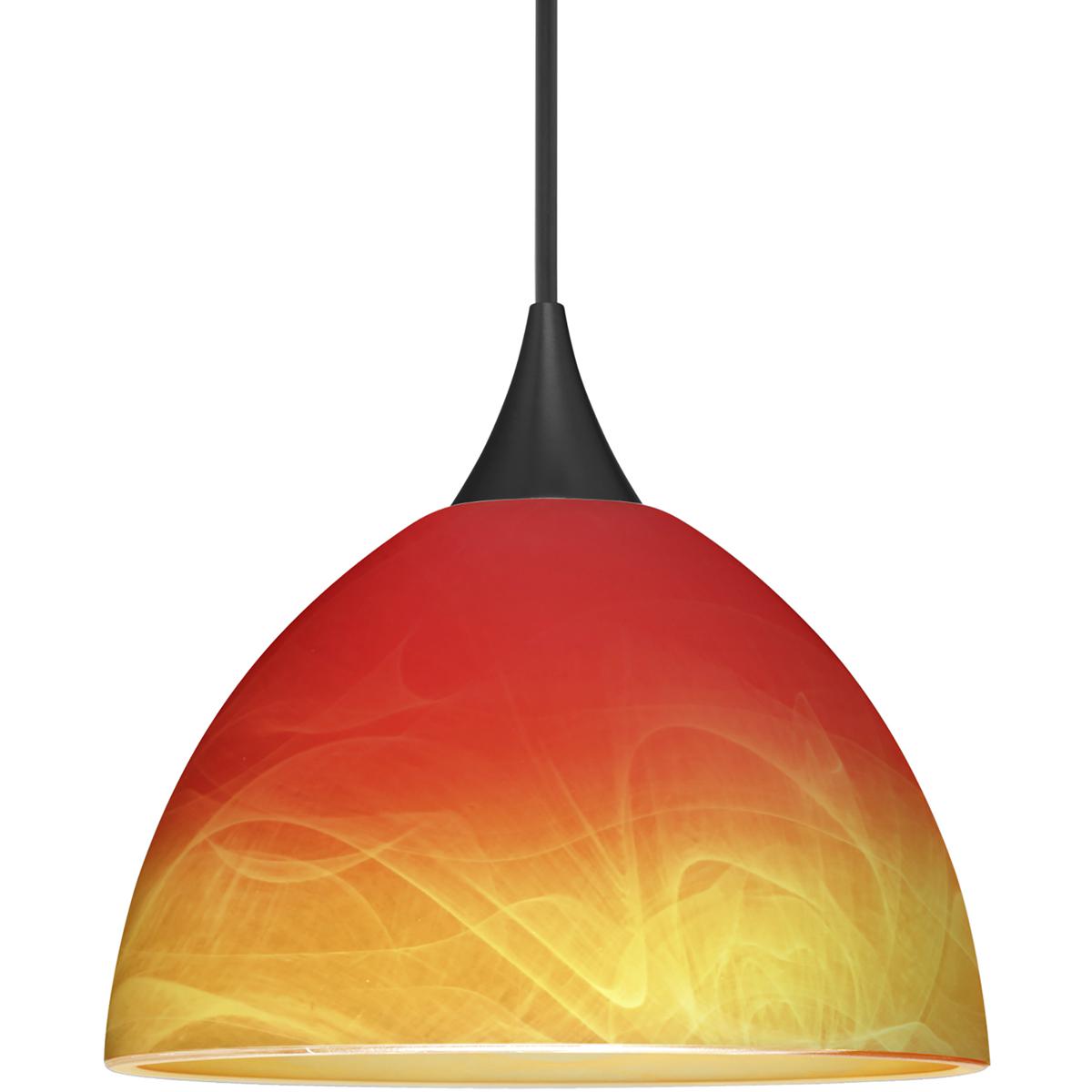 Besa Lighting 1XT-4679SL-LED-BK Brella LED Black Cord Pendant Ceiling Light