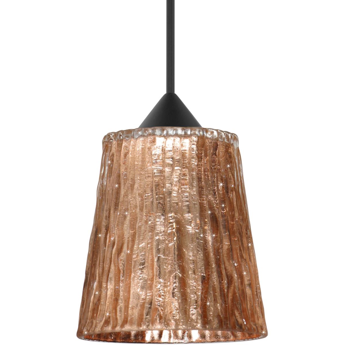 Besa Lighting 1XT-5125CF-LED-BK Nico 4 LED Black Cord Pendant Ceiling Light