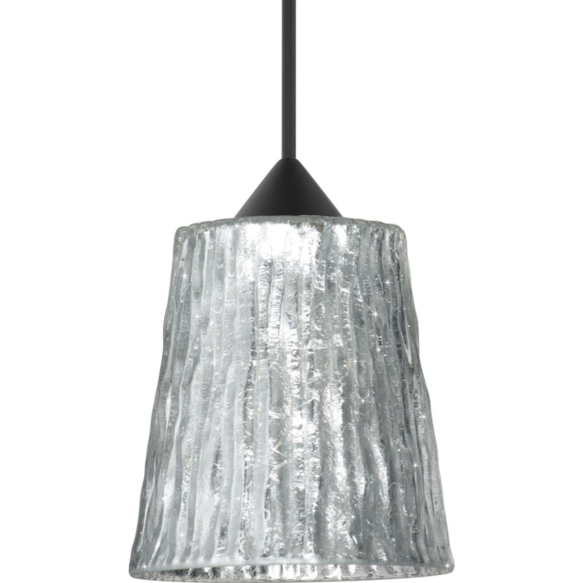 Besa Lighting 1XT-5125SF-LED-BK Nico 4 LED Black Cord Pendant Ceiling Light