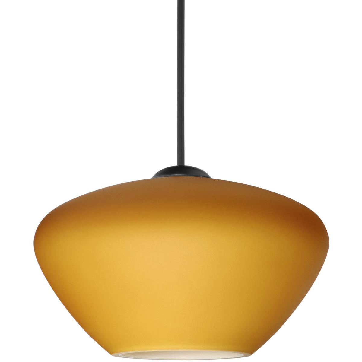 Besa Lighting 1XT-541080-LED-BK Peri LED Black Cord Pendant Ceiling Light