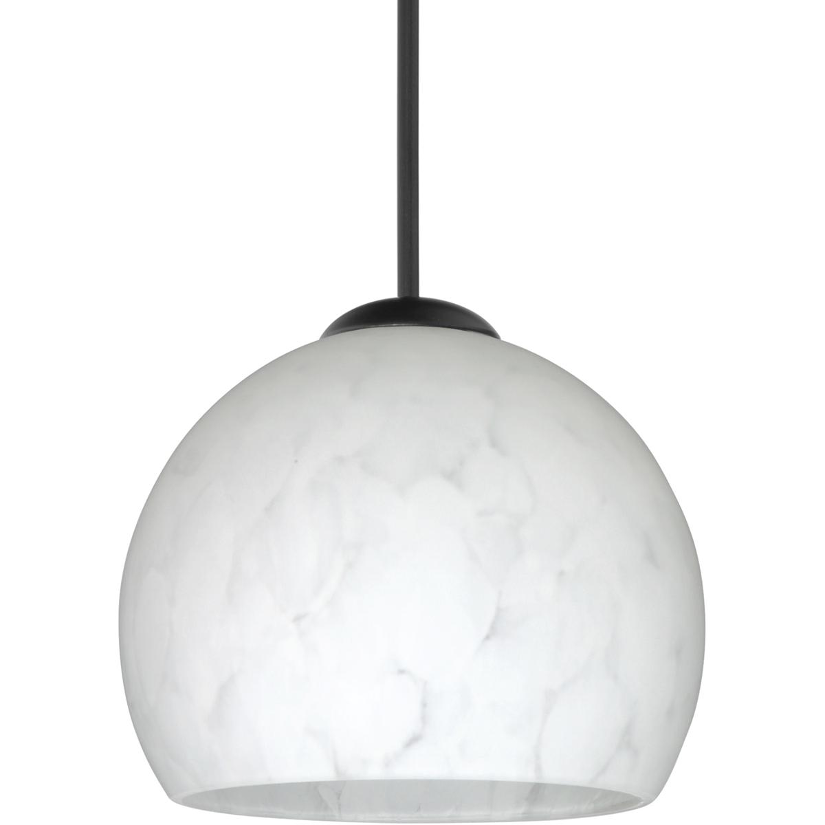 Besa Lighting 1XT-565819-LED-BK Palla 5 LED Black Cord Pendant Ceiling Light