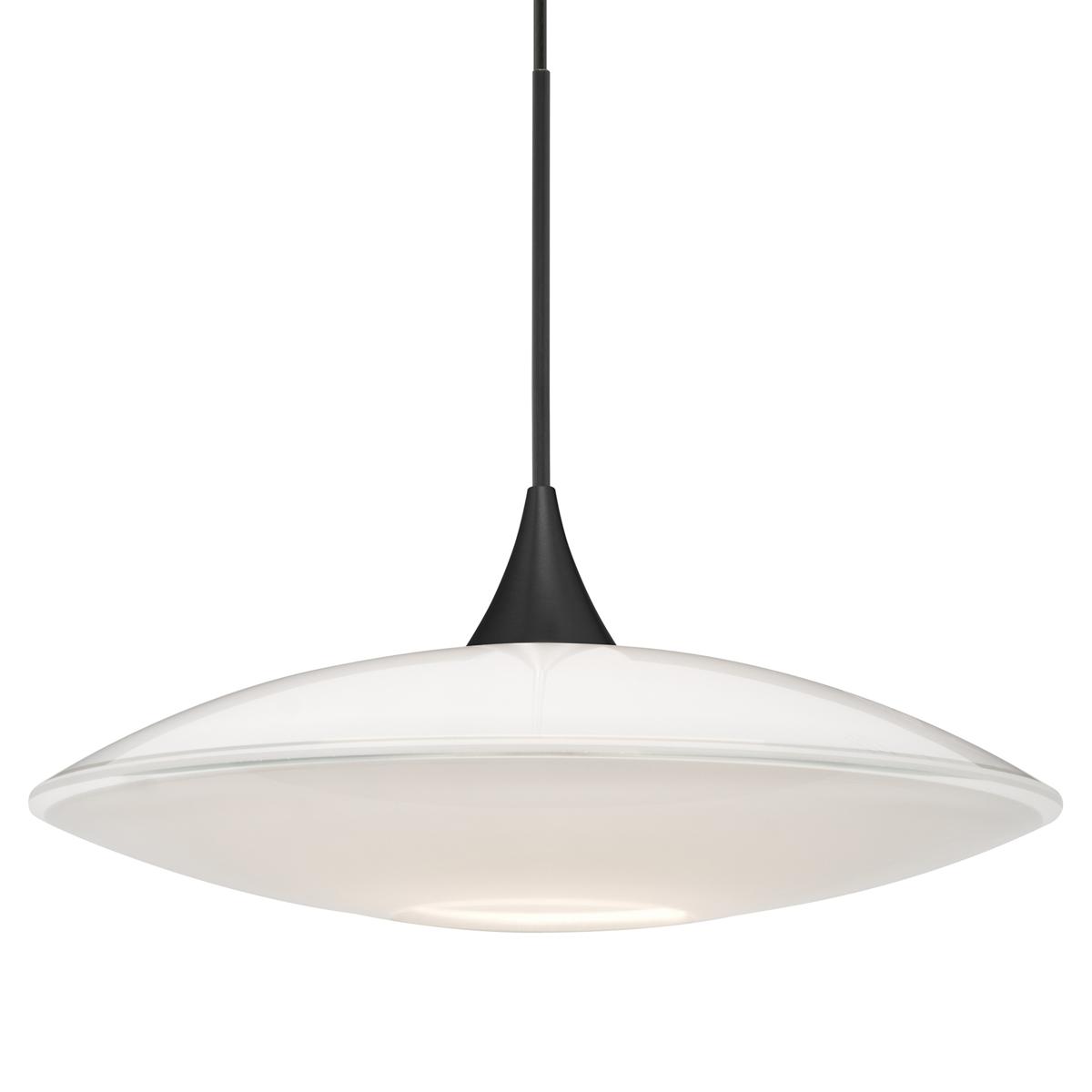 Besa Lighting 1XT-629406-LED-BK Spazio LED Black Cord Pendant Ceiling Light