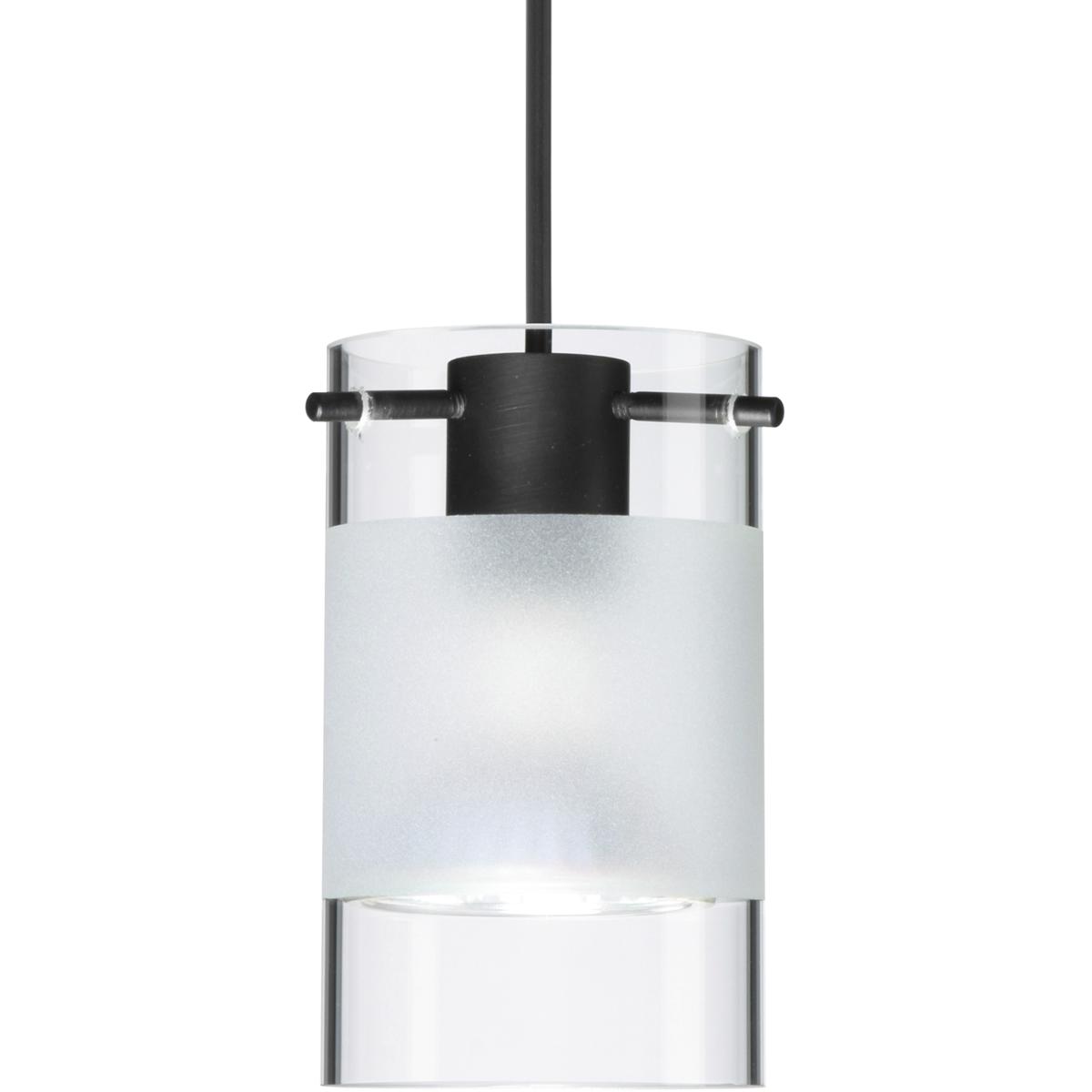 Besa Lighting 1XT-6524EC-LED-BK Scope LED Black Cord Pendant Ceiling Light