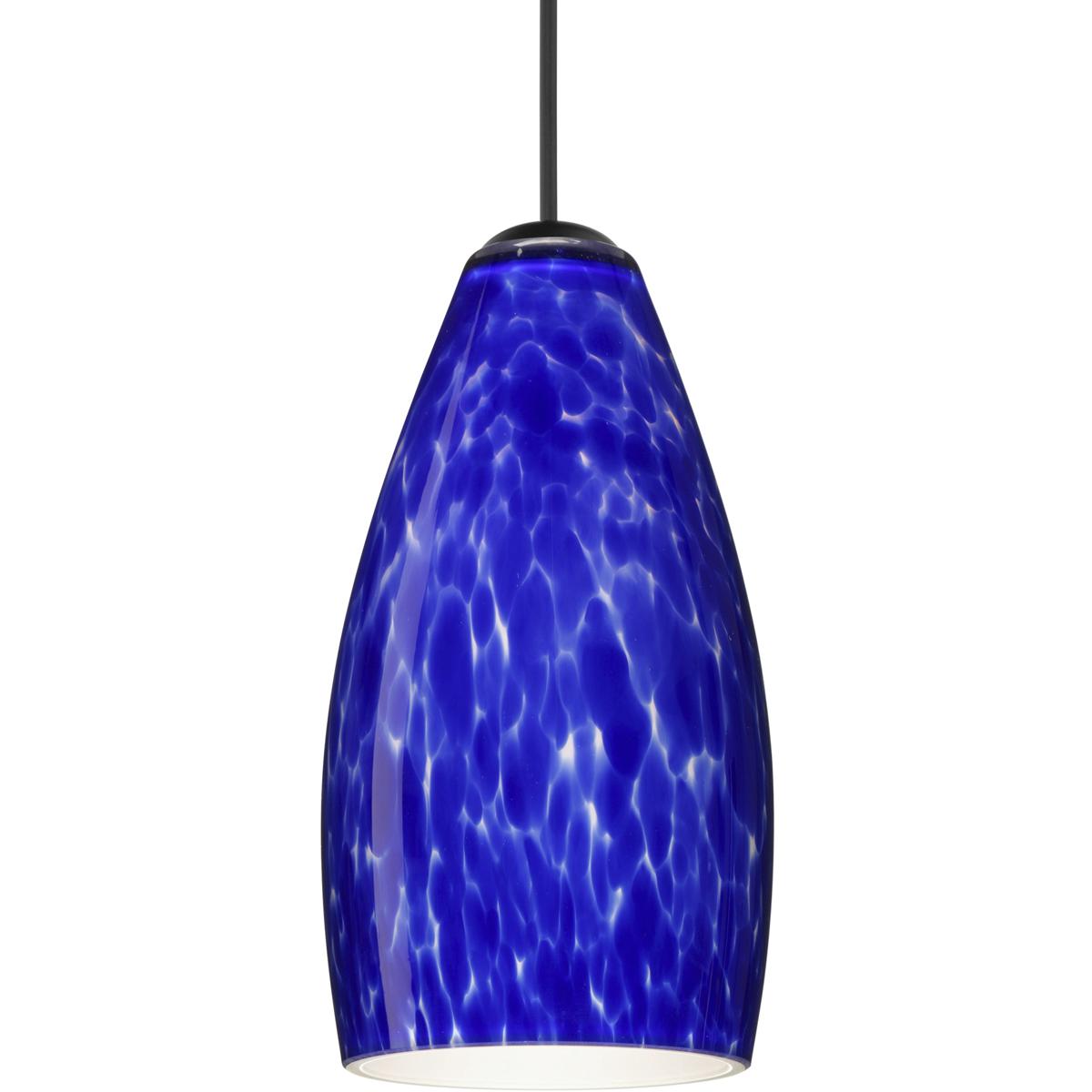 Besa Lighting 1XT-719886-BK Karli 1 Light Black Cord Pendant Ceiling Light