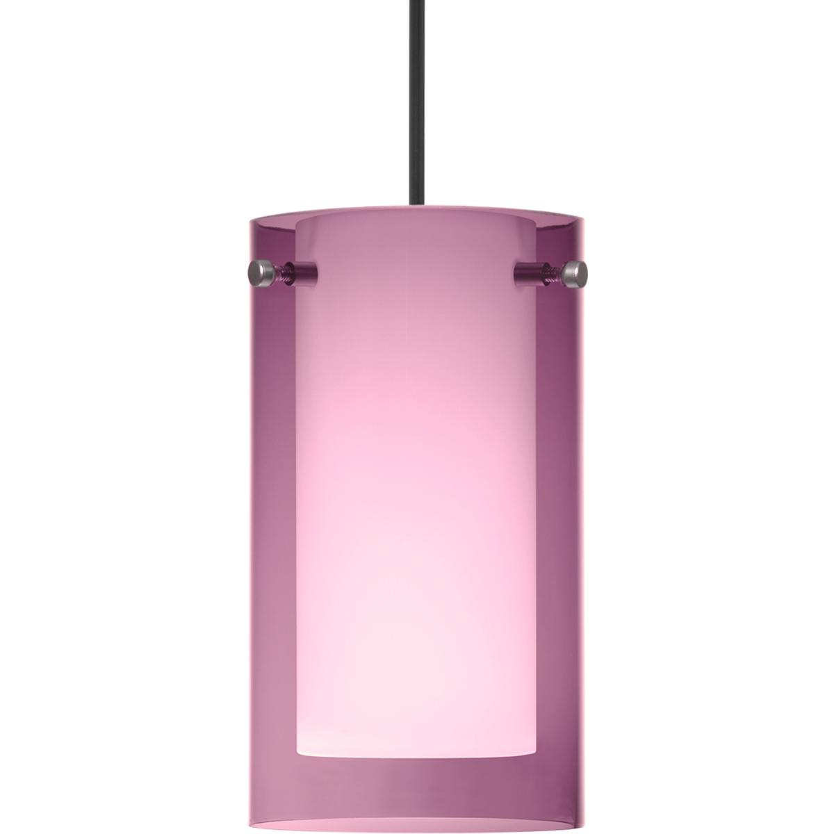 Besa Lighting 1XT-A44007-LED-BK Pahu 4 LED Black Cord Pendant Ceiling Light
