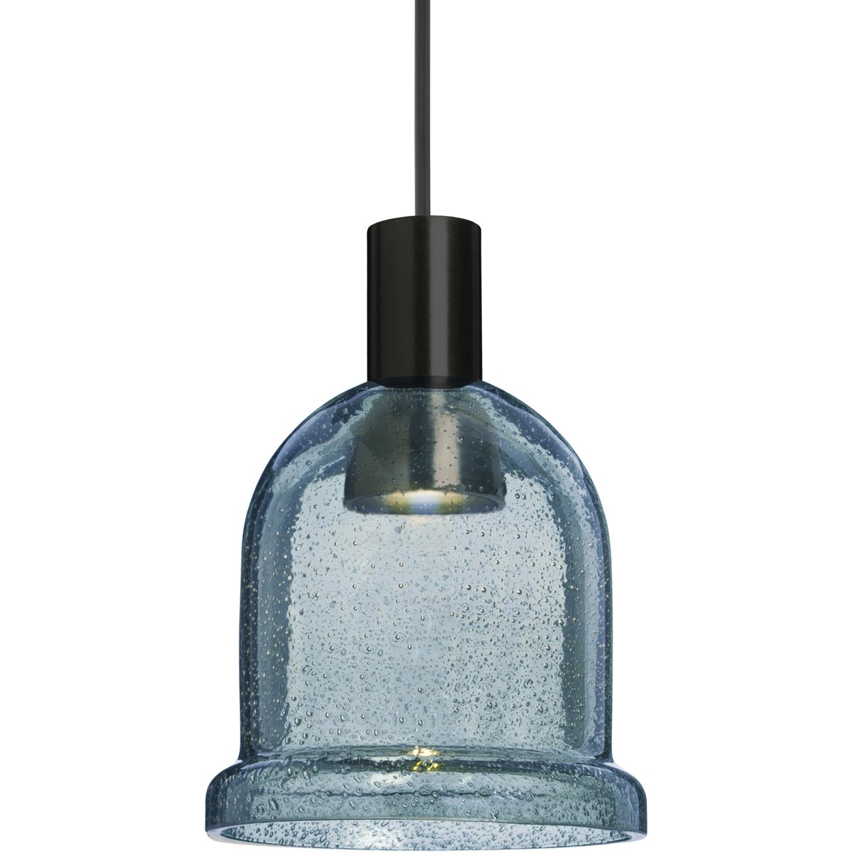 Besa Lighting 1XT-KIBABL-LED-BK Kiba LED Black Cord Pendant Ceiling Light