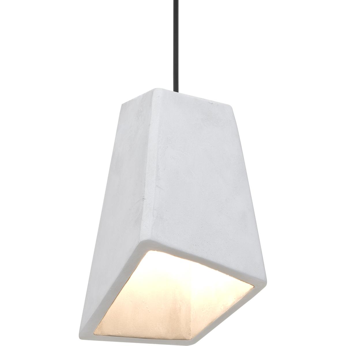 Besa Lighting 1XT-SKIPWH-LED-BK Skip LED Black Cord Pendant Ceiling Light