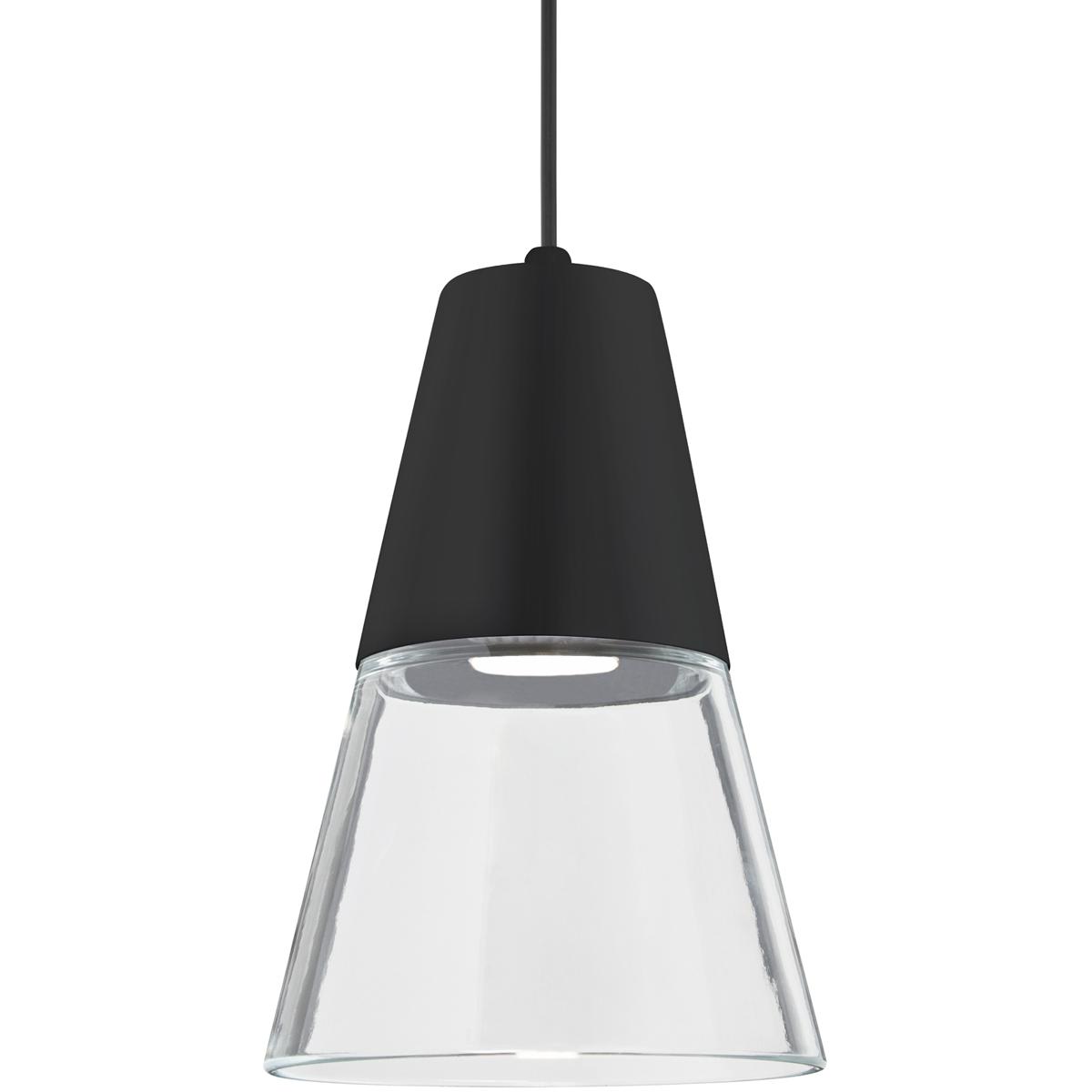 Besa Lighting 1XT-TIMO6BC-LED-BK Timo 6 LED Black Cord Pendant Ceiling Light