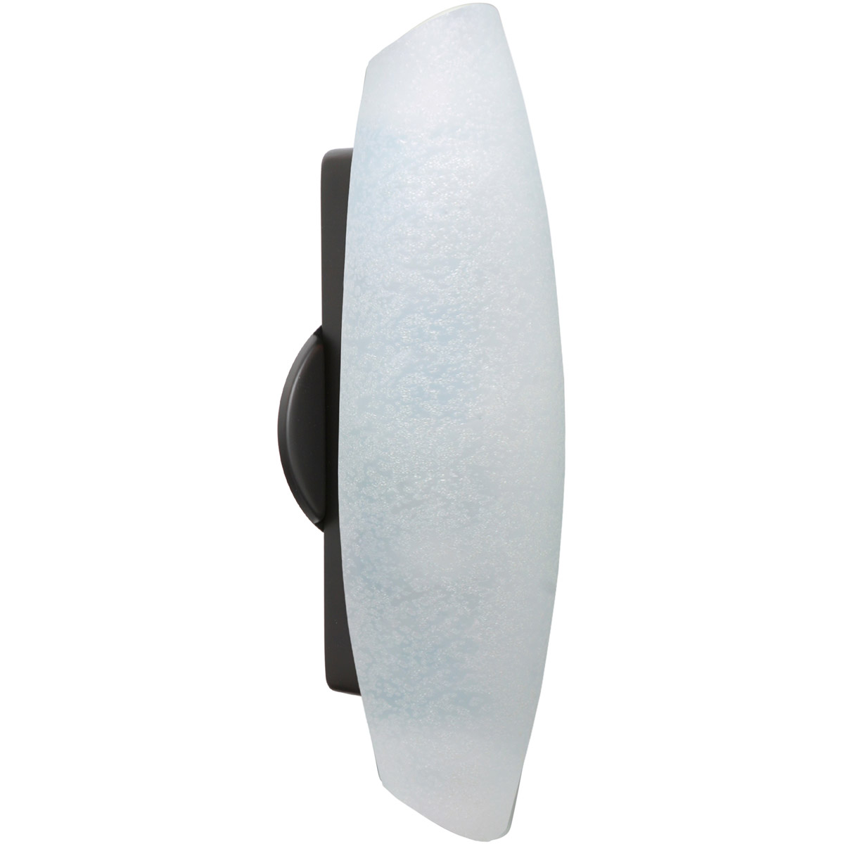 Besa Lighting 2728ST-LED-BR Aero 16 LED 5 inch Bronze ADA Wall Sconce Wall Light in Stucco Glass
