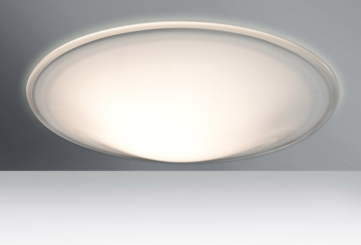 Besa Lighting 3CS-909739-LED Luma Slim 18 LED 18 inch Flush Mount Ceiling Light