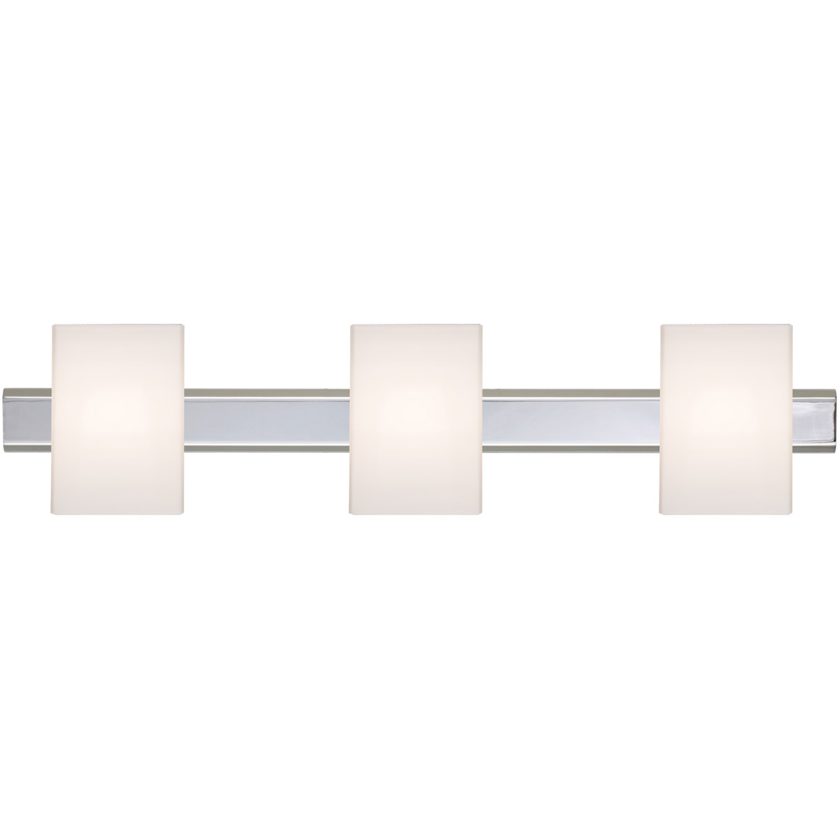 Besa Lighting 3SW-TITO07-LED-CR Tito LED 23 inch Chrome Vanity Light Wall Light
