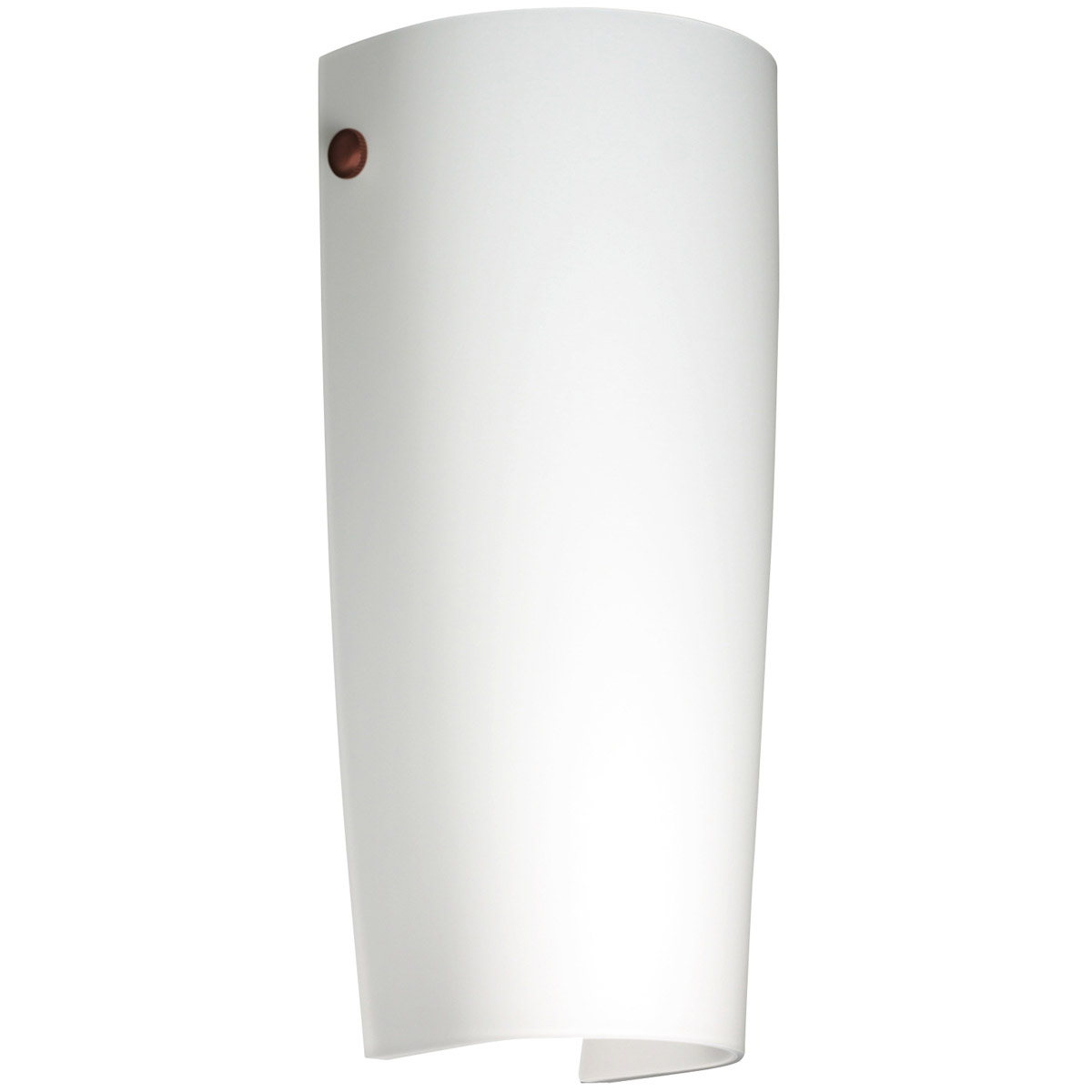 Besa Lighting 704107-LED-BR Tomas LED 5 inch Bronze ADA Wall Sconce Wall Light in Opal Matte Glass