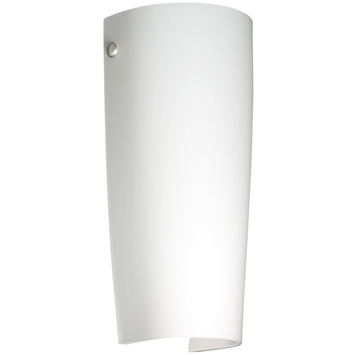 Besa Lighting 704107-LED-PN Tomas LED 5 inch Polished Nickel ADA Wall Sconce Wall Light in Opal Matte Glass