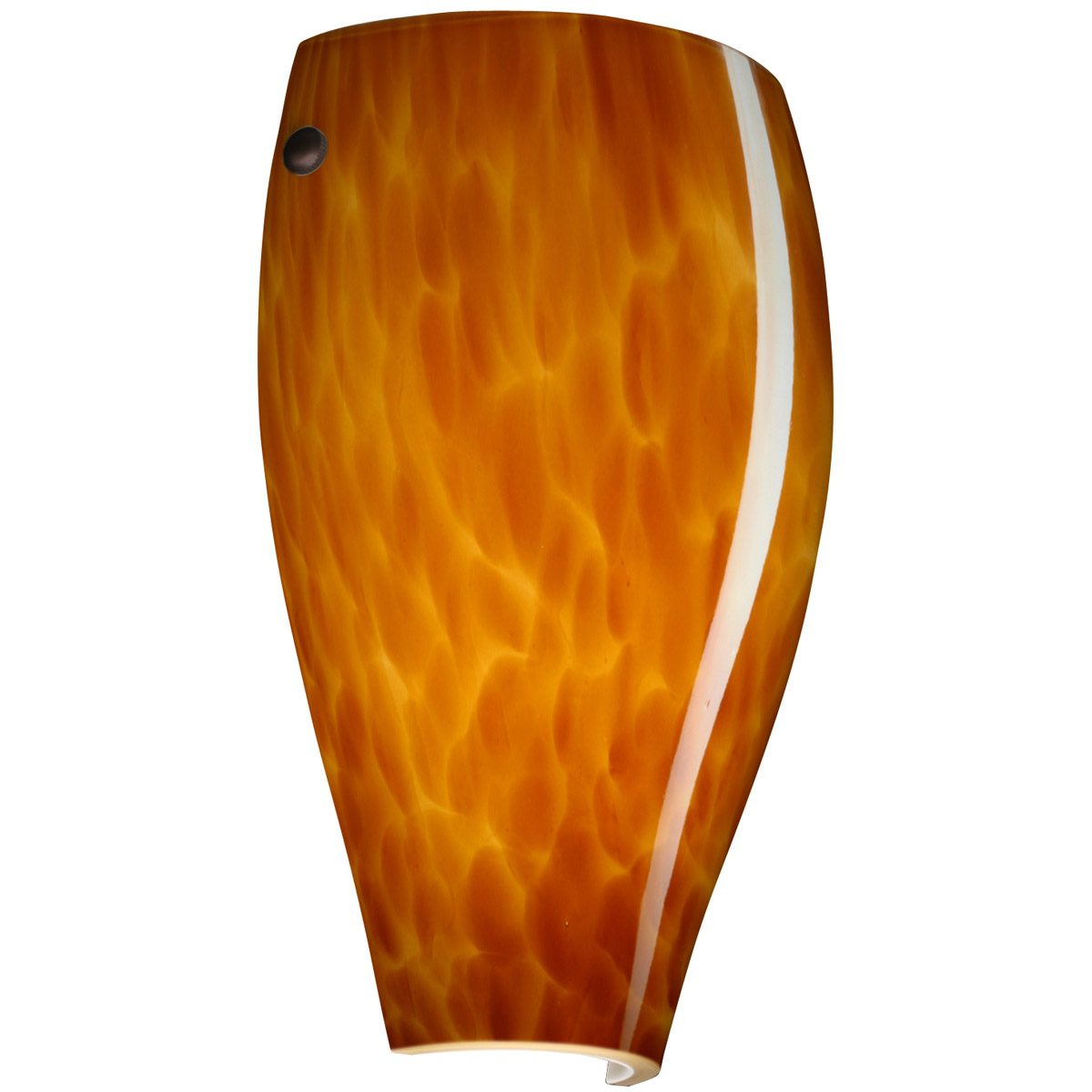 Besa Lighting 704318-BR Chelsea 1 Light 7 inch Bronze ADA Wall Sconce Wall Light in Incandescent, Amber Cloud Glass