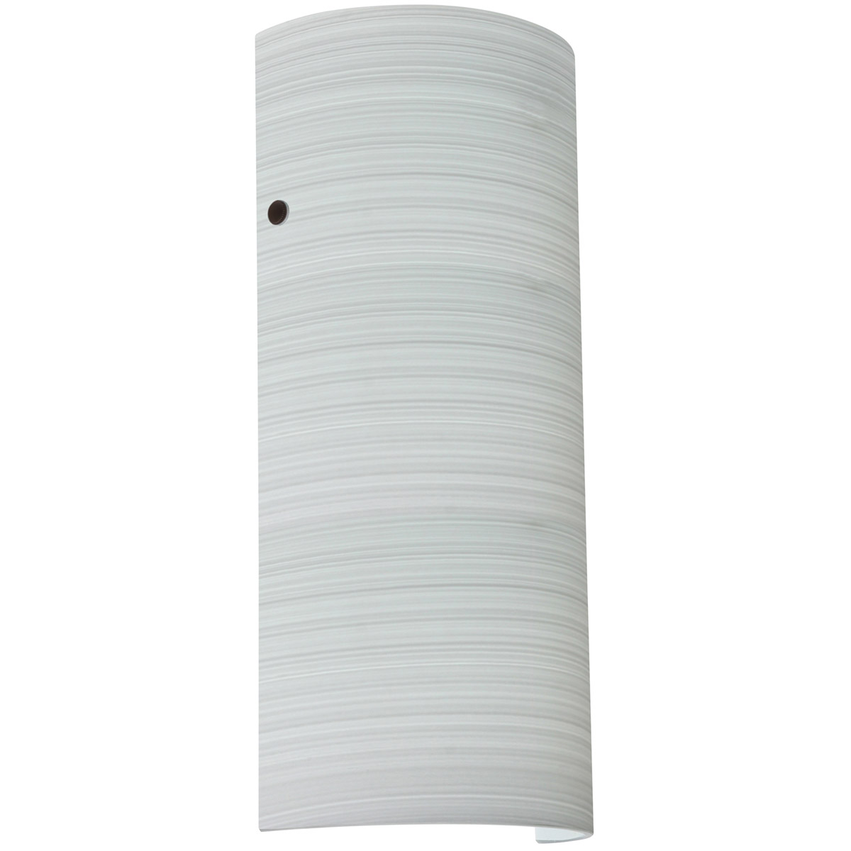 Besa Lighting 8192KR-BR Torre 14 1 Light 6 inch Bronze ADA Wall Sconce Wall Light in Incandescent, Chalk Glass