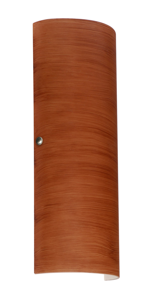 Besa Lighting 8193CH-LED-SN Torre 18 LED 7 inch Satin Nickel ADA Wall Sconce Wall Light in Cherry Glass