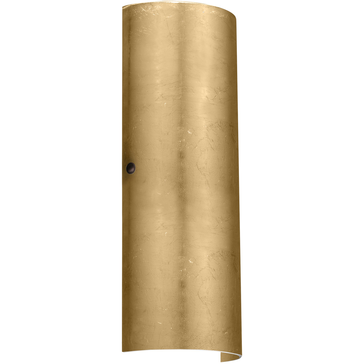 Besa Lighting 8193GF-BR Torre 18 2 Light 7 inch Bronze ADA Wall Sconce Wall Light in Incandescent, Gold Foil Glass