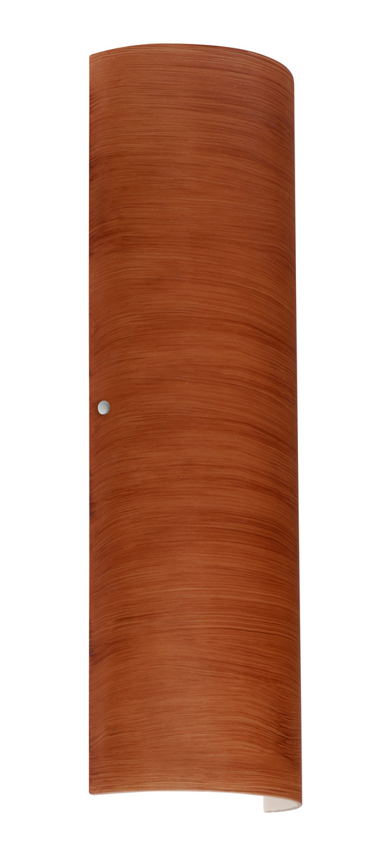 Besa Lighting 8194CH-SN Torre 22 2 Light 7 inch Satin Nickel ADA Wall Sconce Wall Light in Incandescent, Cherry Glass