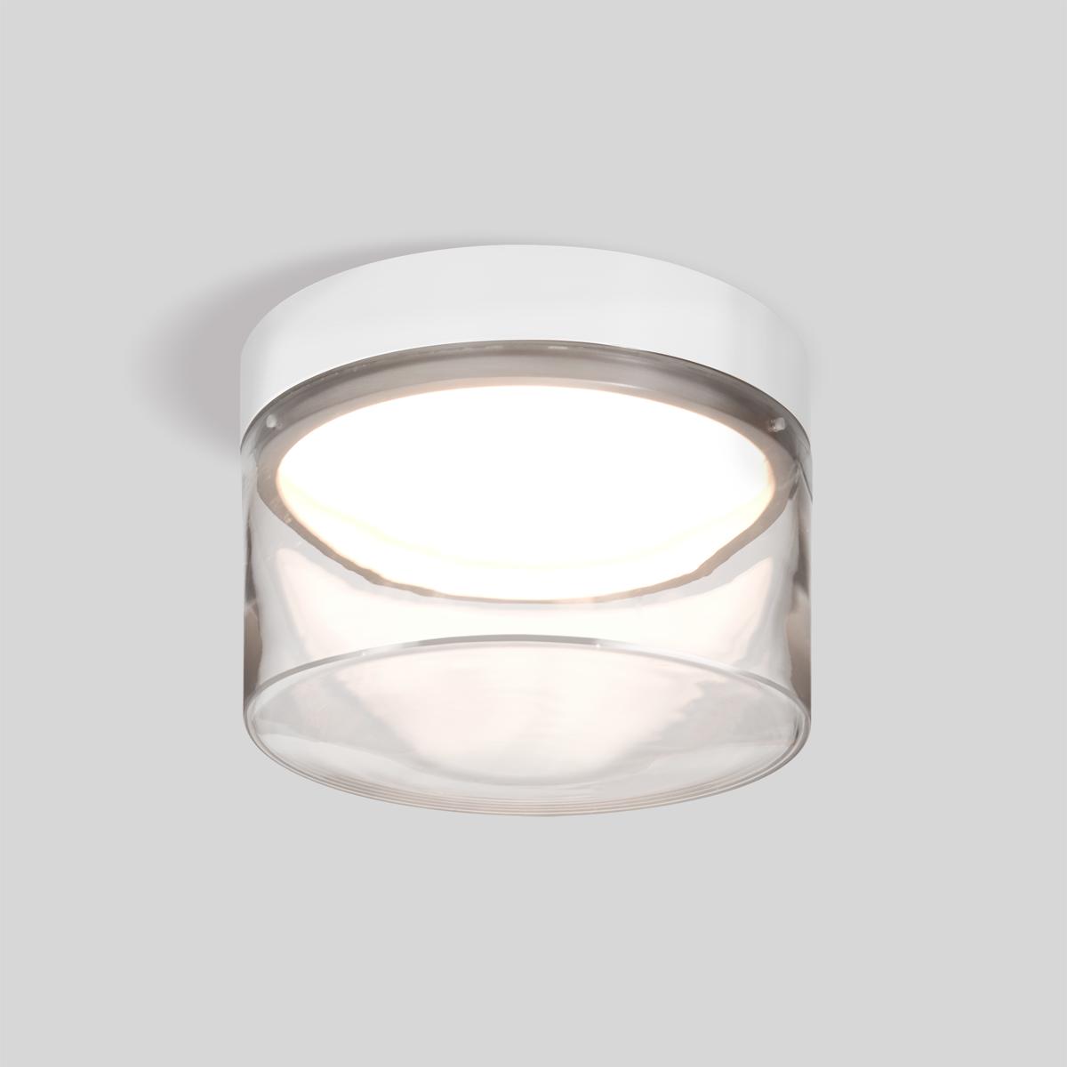 Besa Lighting EPICCLC-LED-WH Epic LED 6 inch White Flush Mount Ceiling Light