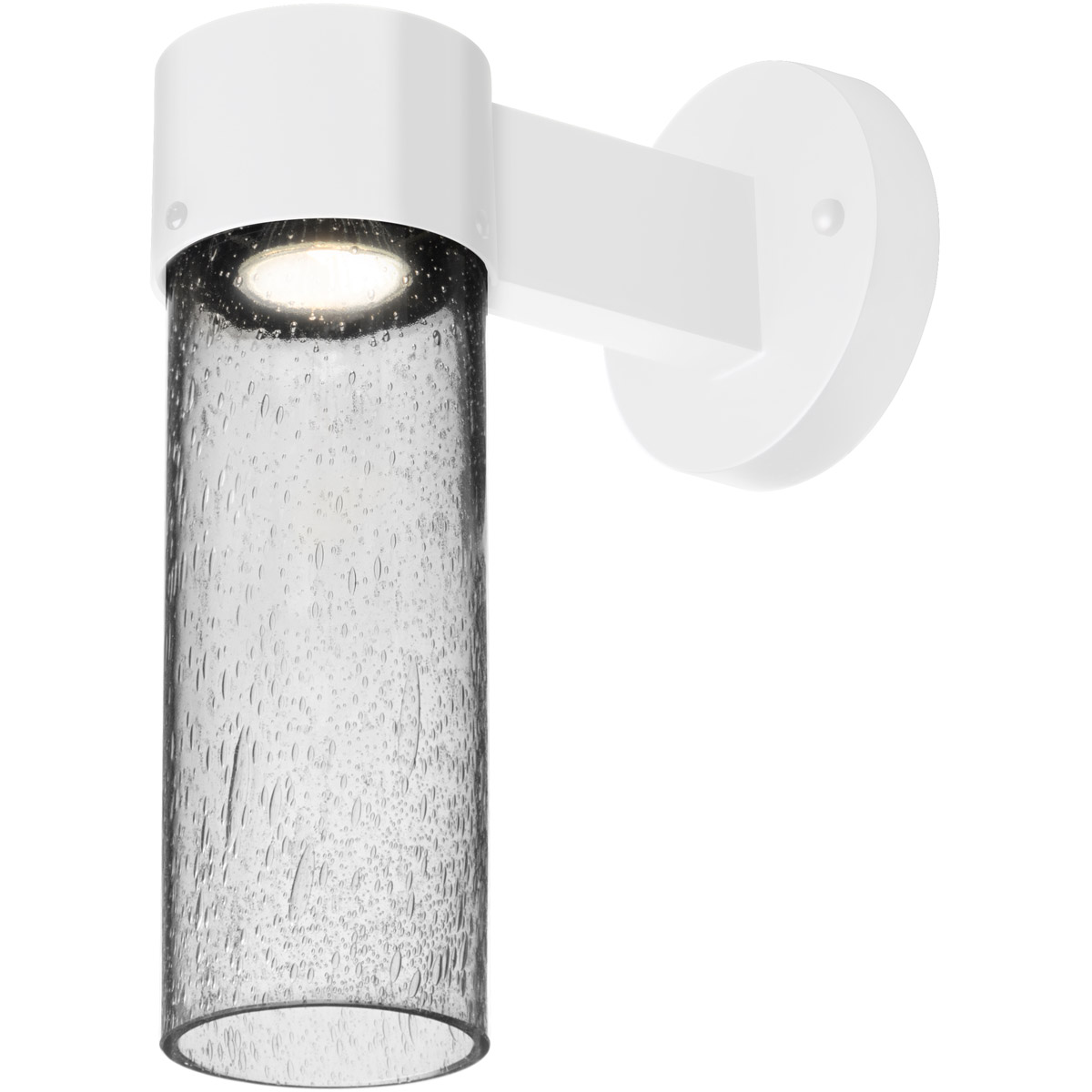 Besa Lighting JUNI10CL-WALL-LED-WH Juni 10 LED 12 inch White Outdoor Sconce