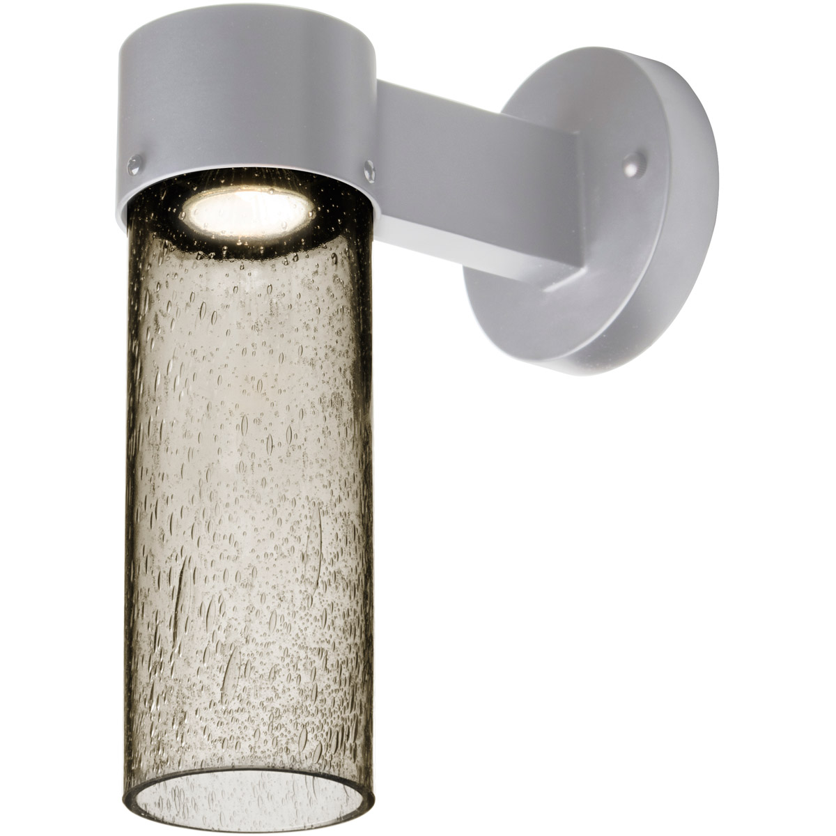 Besa Lighting JUNI10LT-WALL-LED-SL Juni 10 LED 12 inch Silver Outdoor Sconce