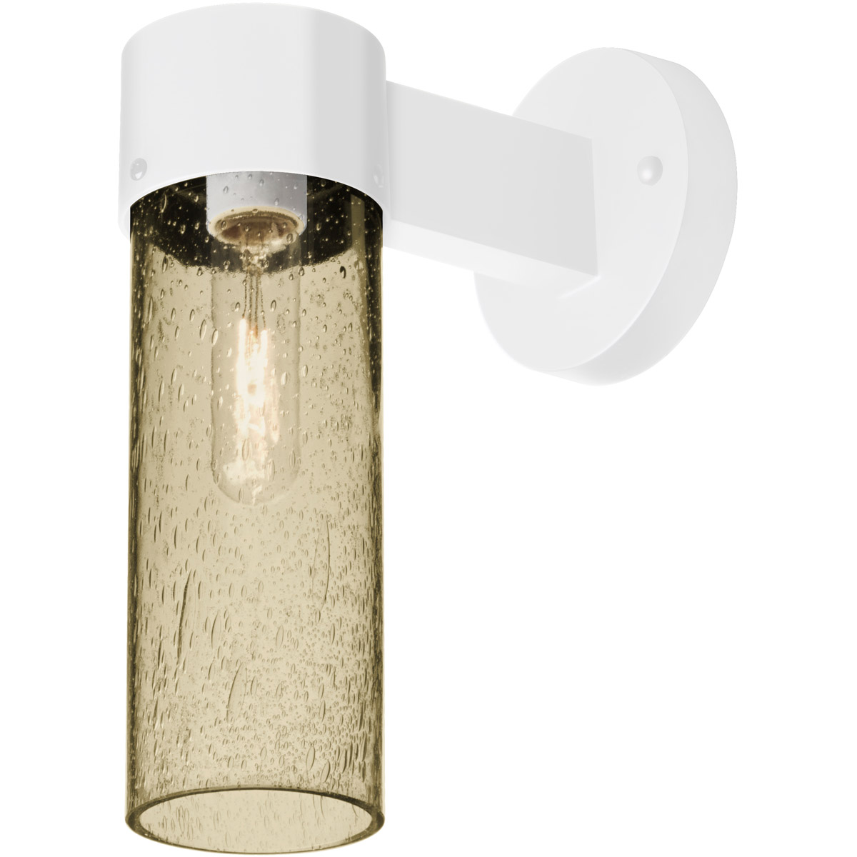 Besa Lighting JUNI10LT-WALL-WH Juni 10 1 Light 12 inch White Outdoor Sconce