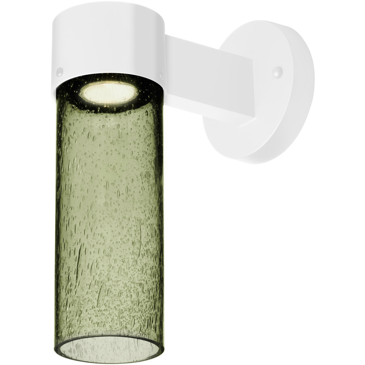 Besa Lighting JUNI10MS-WALL-LED-WH Juni 10 LED 12 inch White Outdoor Sconce