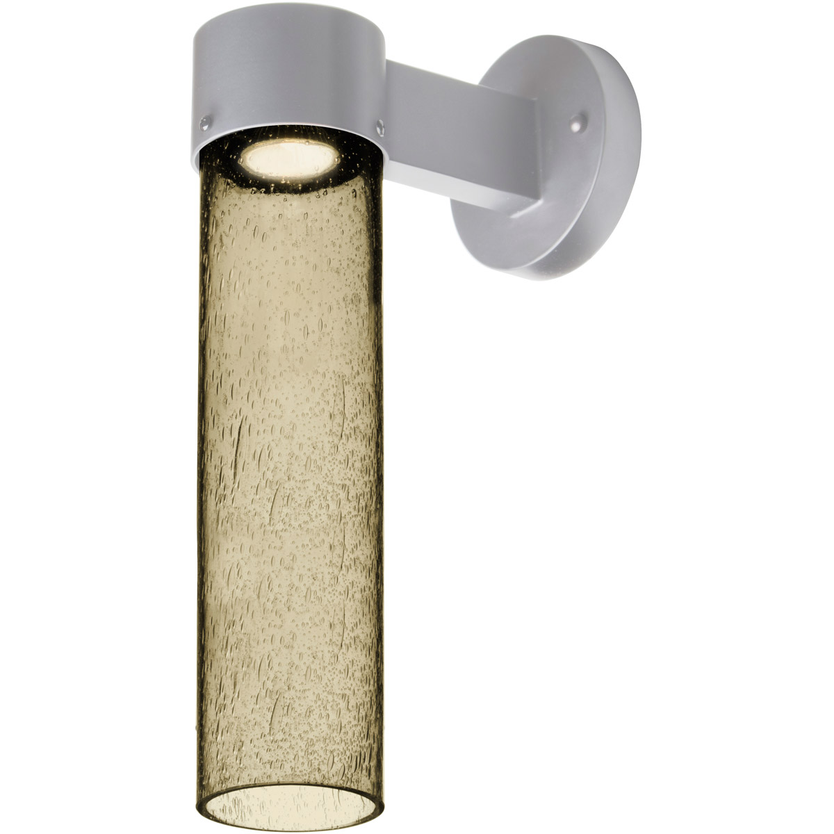 Besa Lighting JUNI16LT-WALL-LED-SL Juni 16 LED 18 inch Silver Outdoor Sconce