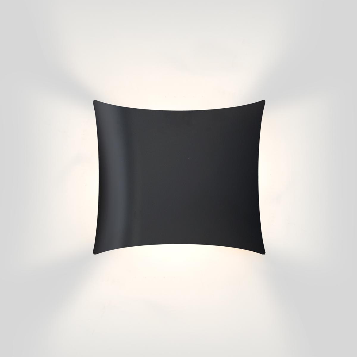 Besa Lighting KITE-LED-BK Kite LED 15 inch Black ADA Sconce Wall Light