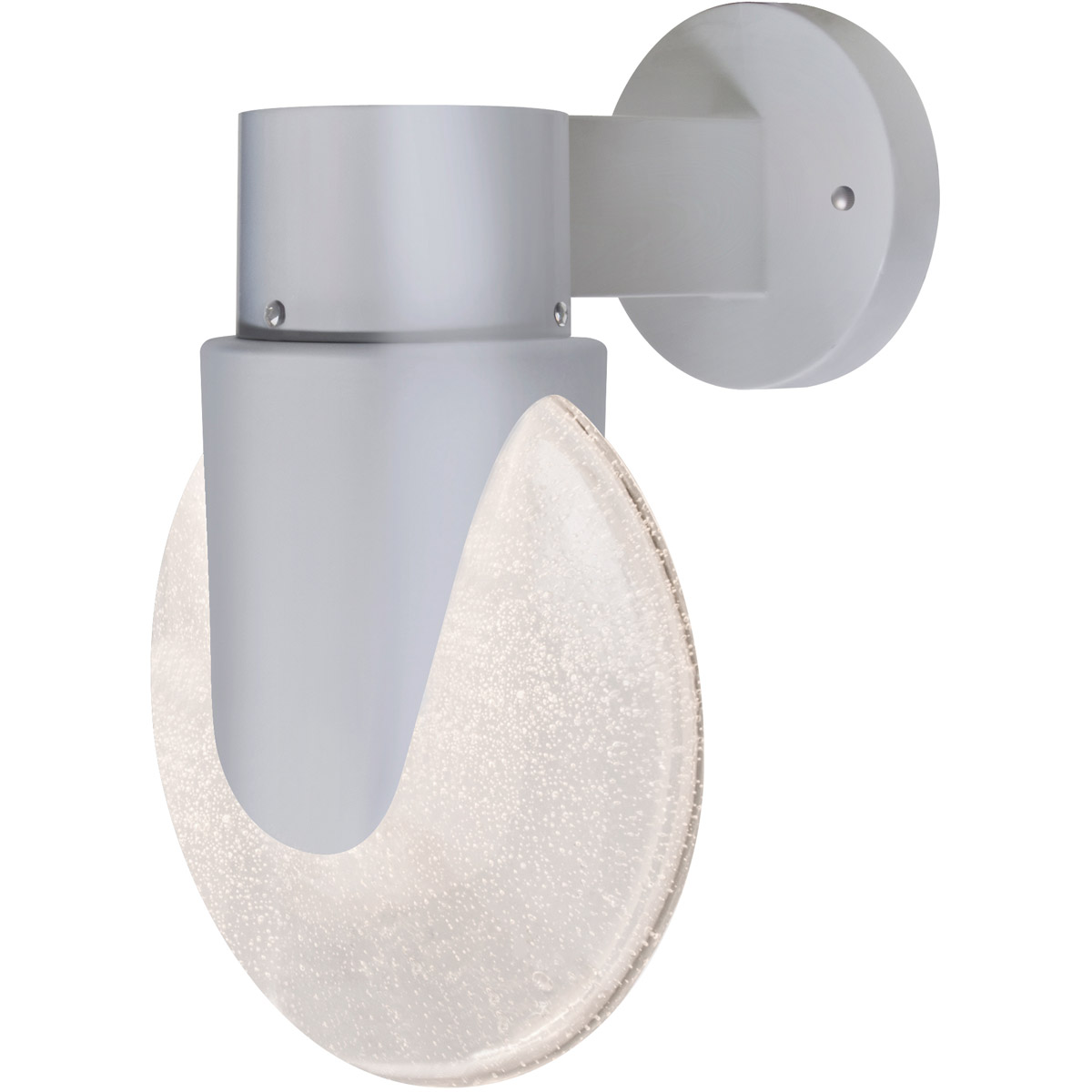 Besa Lighting PRADASL-WALL-SL Prada 1 Light 9 inch Silver Wall Sconce Wall Light