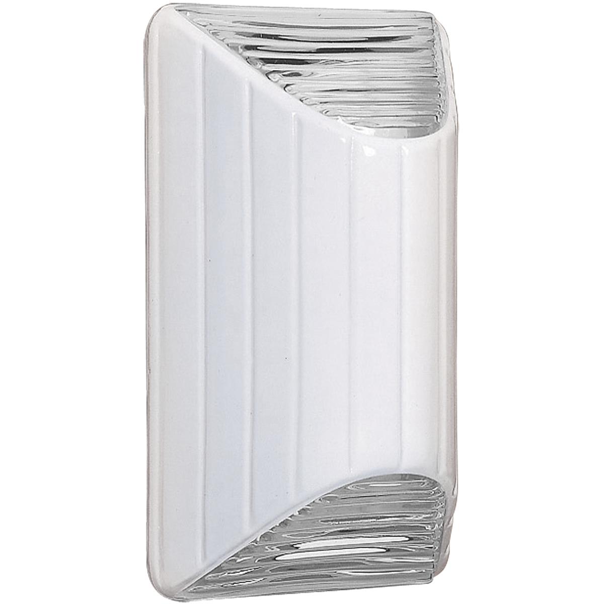 Besa Lighting PULSE-WH Pulse 1 Light 10.5 inch White Outdoor Sconce