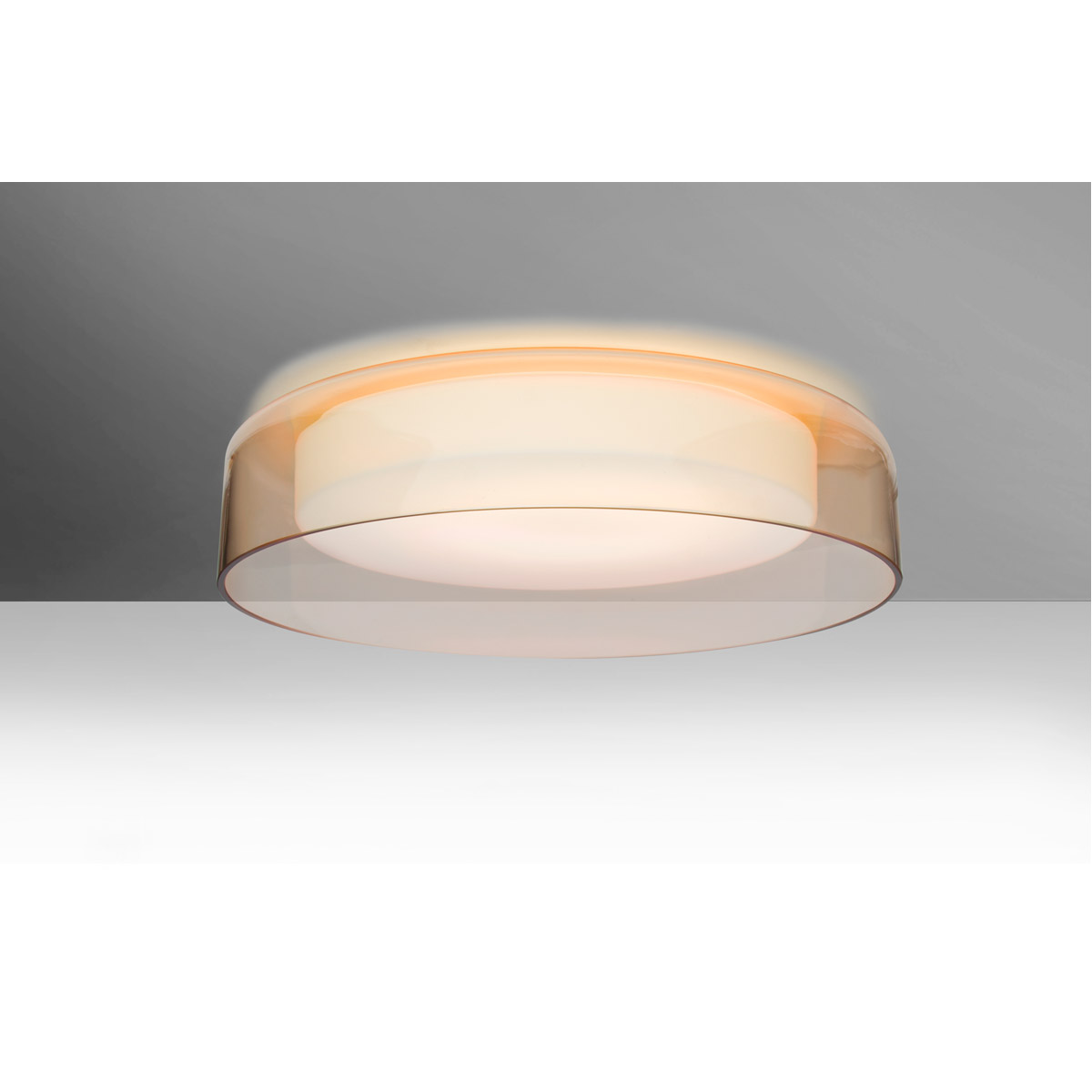 Besa Lighting TANGO15CGC-LED Tango 1 Light 16 inch Flush Mount Ceiling Light