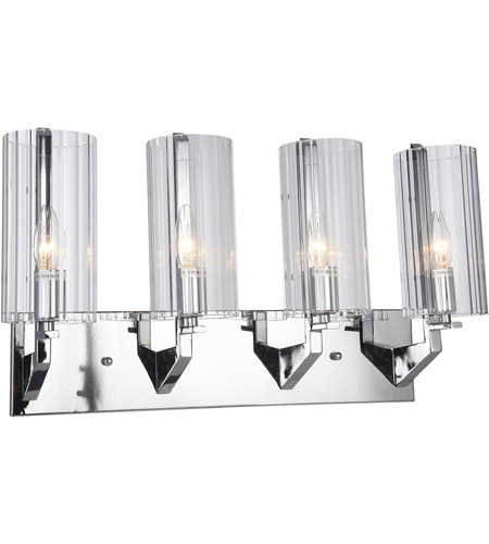 Bethel International Du122 Canada 4 Light 23 Inch Chrome Bathroom