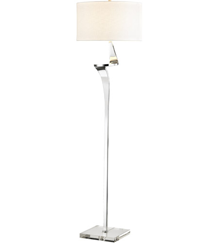 Chrome Floor Lamp Portable Light, Crystal Floor Lamp Canada