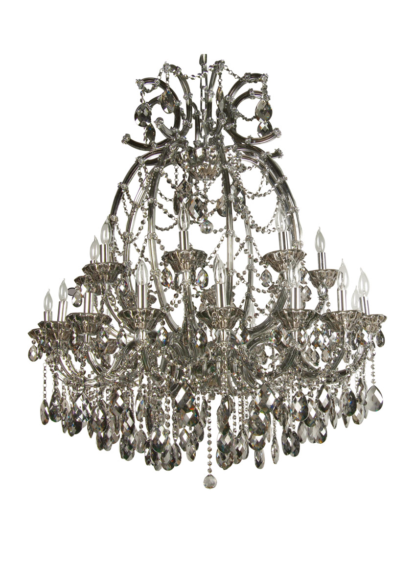 Bethel International 4307XXL-SMK 4307 Series 50 inch Chandelier Ceiling Light