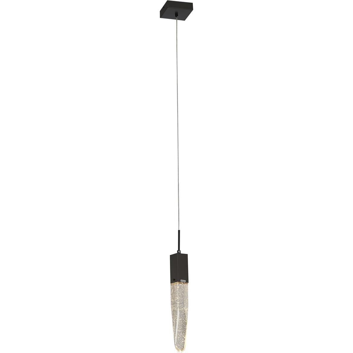 Bethel International ADS13P1B Canada 1 Light 4.72 inch Matte Black Pendant Ceiling Light
