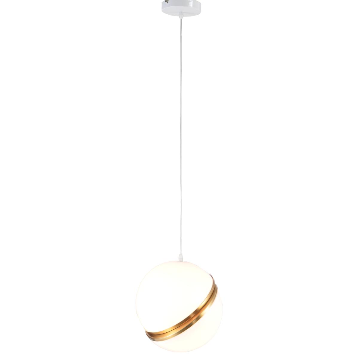 Bethel International BE07 Canada 1 Light 12 inch Gold Pendant Ceiling Light