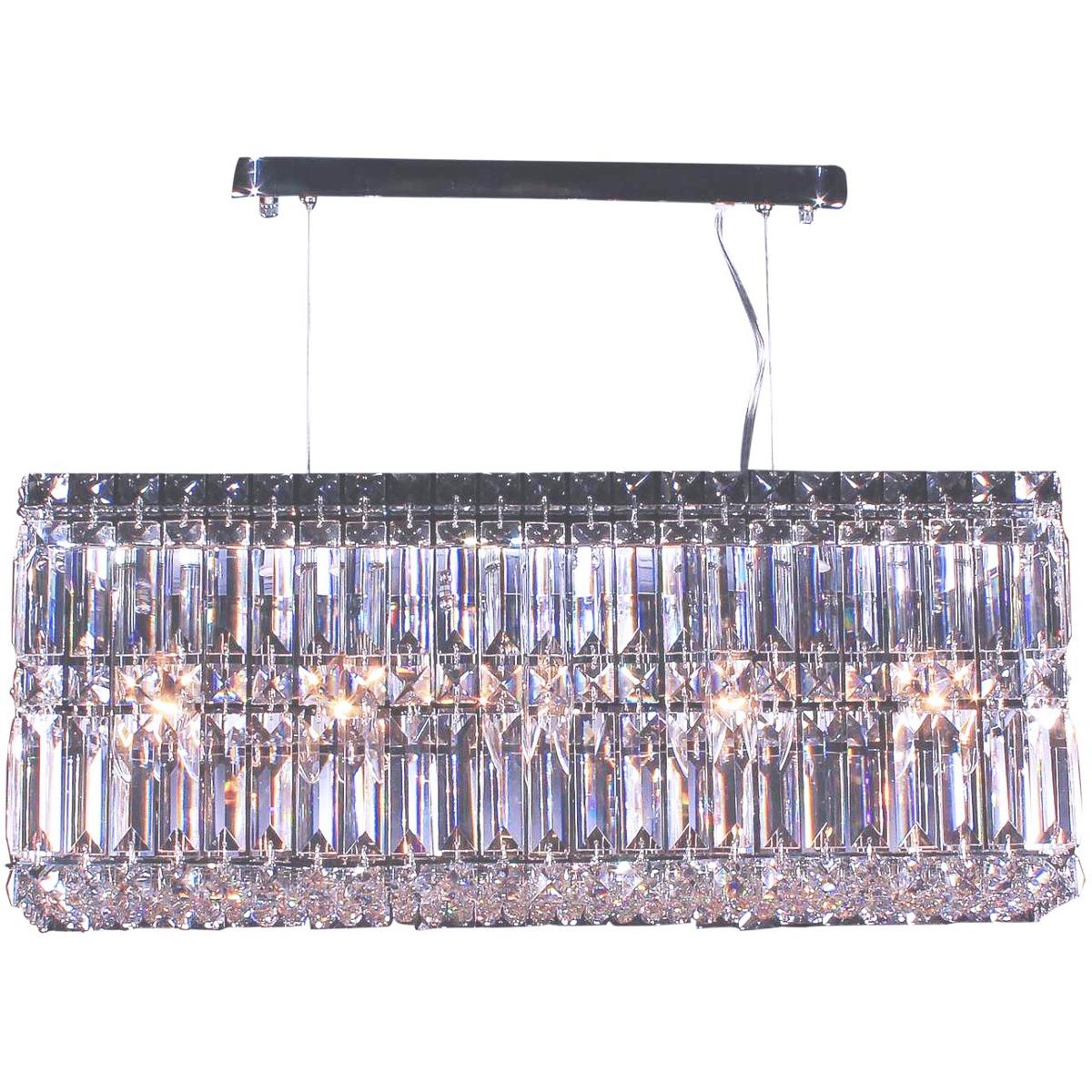 Bethel International BET16 Canada LED 6 inch Chrome Chandelier Ceiling Light