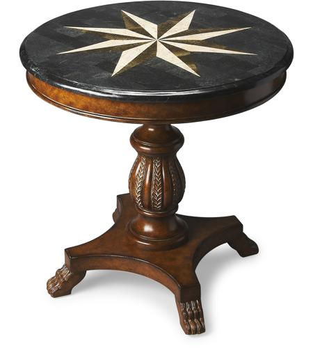 Andorra Fossil Stone 36 X 36 inch Heritage Foyer Table